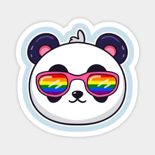 Pride Panda Magnet