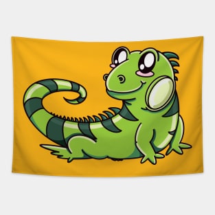 Kawaii Iguanito Tapestry