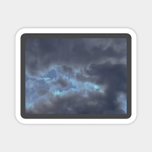 Cloudy Sky | Grey Clouds | Storm | Rainy Photo Magnet