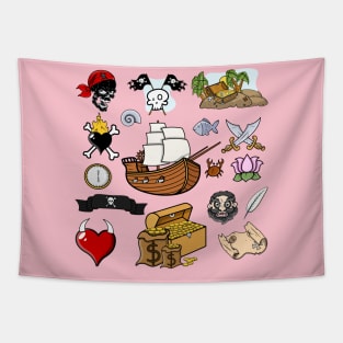 pirates life Tapestry