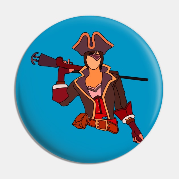 Pirate girl Pin by M_Mary