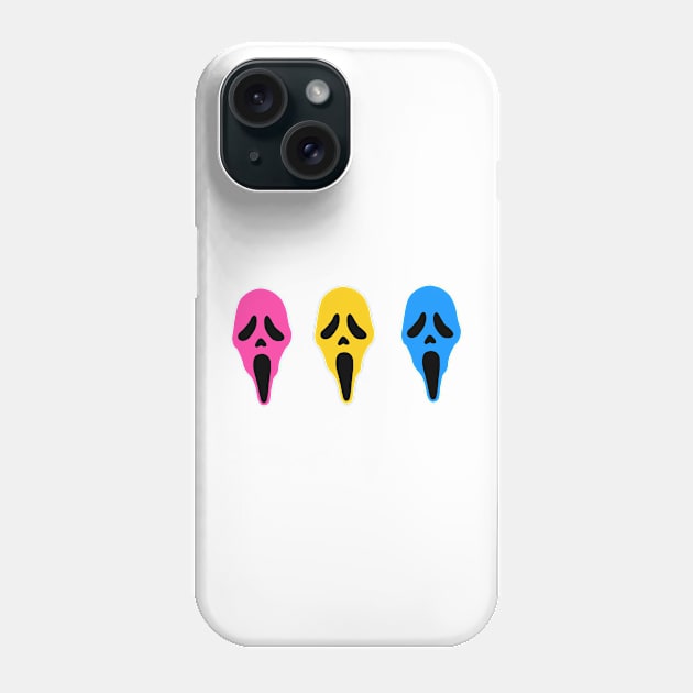 Pansexual scream Phone Case by AquaMockingbird