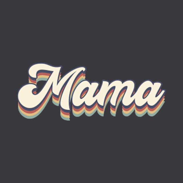 Vintage Retro Mama | 70s Retro Mom Gifts | Cool Mom by Journey Mills