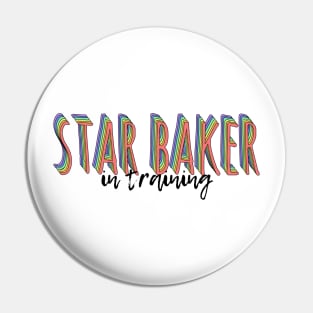 Star Baker in training Pin