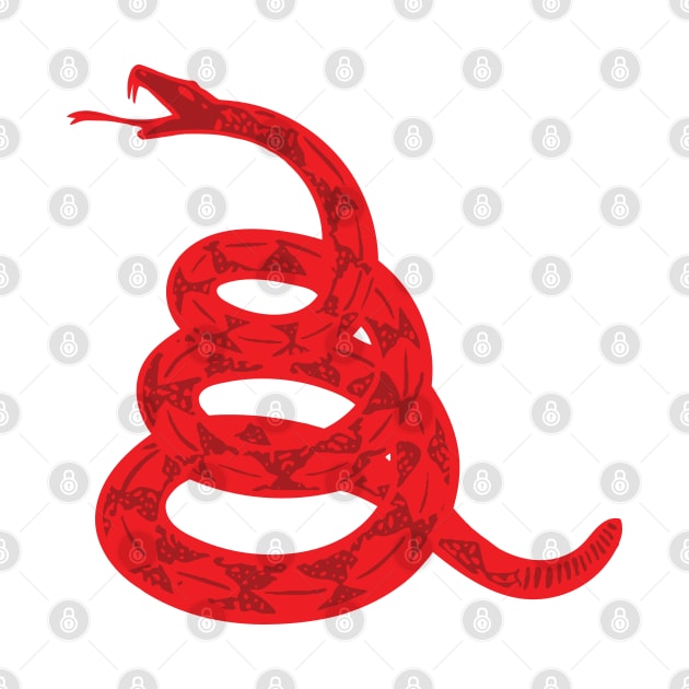 Red Gadsden Snake by PelagiosCorner