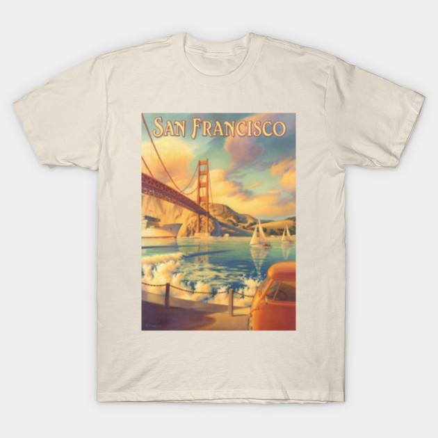 San Francisco Golden Gate Retro San Francisco Golden Gate Retro