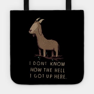 the mystery of tree climbing goats Tote