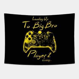 I Leveled Up To Big Bro Gamer New Brother Tapestry