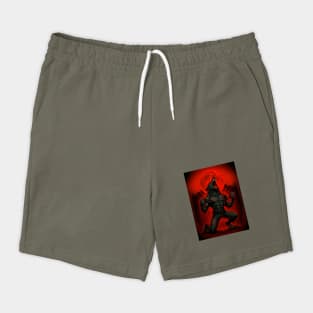 Blood Moon Wolf Ripping Shirt Off - Werewolf Transformation Shorts