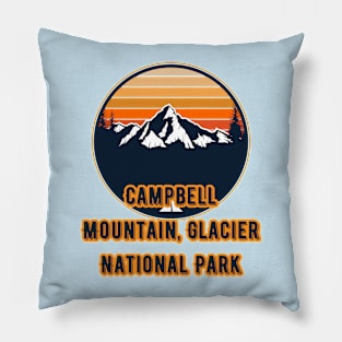 Campbell Mountain, Glacier National Park Pillow