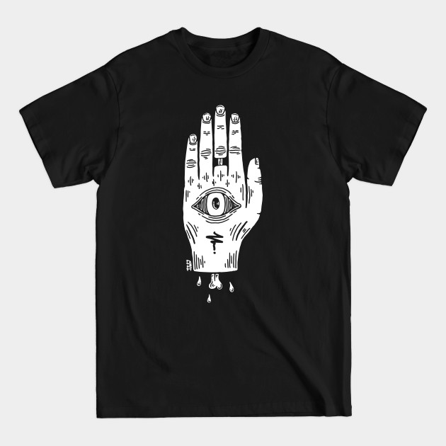 Disover All Seeing - Hand - T-Shirt