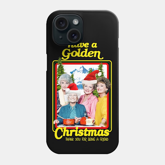 golden girls christmas Phone Case by CLOSE THE DOOR PODCAST