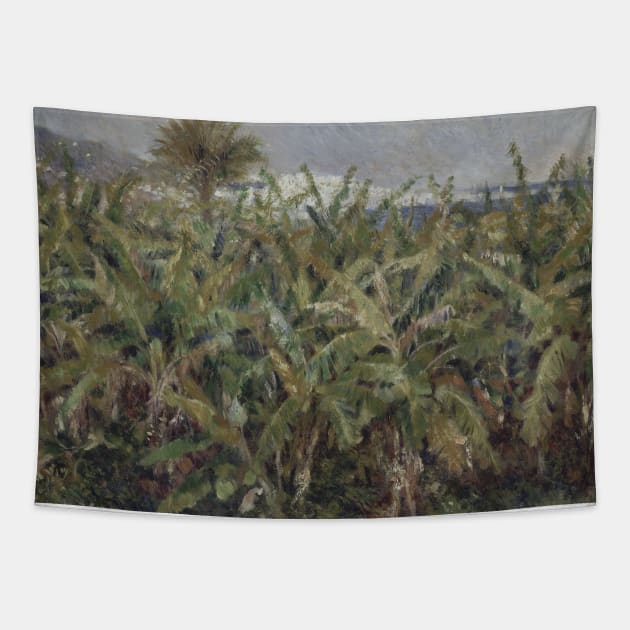 Field of Banana Trees by Auguste Renoir Tapestry by Classic Art Stall