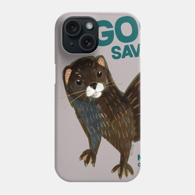 Save the European Mink 1 Phone Case by belettelepink