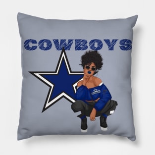 COWBOYS GIRL Pillow