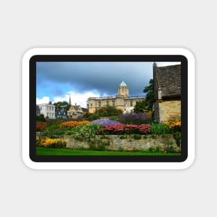 Tom Tower from Christchurch College Garden. Oxford, UK Magnet