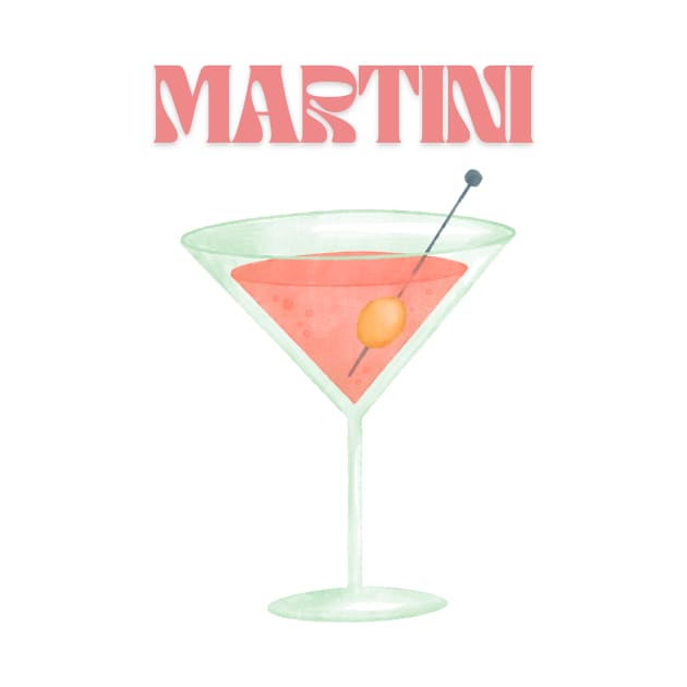 y2k martini cocktail danish pastel by madiwestdal