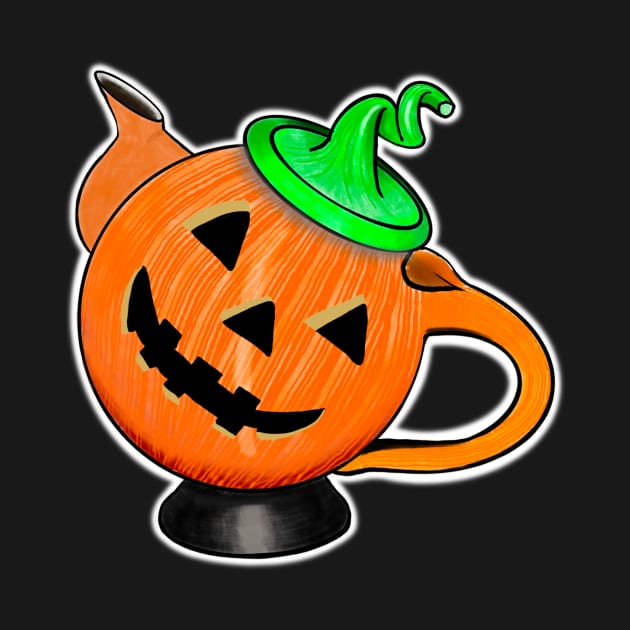 Halloween Tea Party by Bite Back Sticker Co.