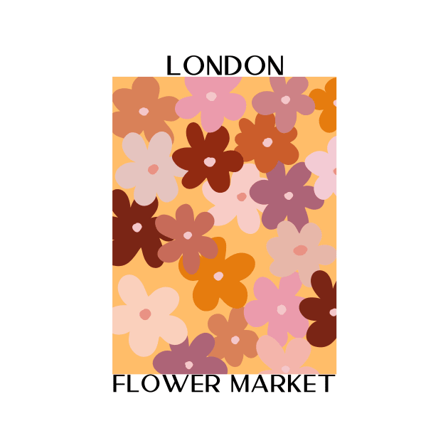 Abstract Flower Market Illustration 17 by gusstvaraonica