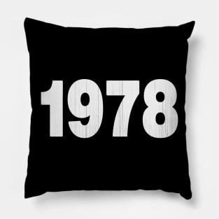 1978 Vintage Pillow