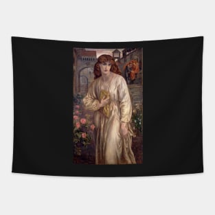 Salutation of Beatrice -  Dante Gabriel Rossetti Tapestry