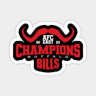 Buffalo 2023 Afc East Champions Magnet