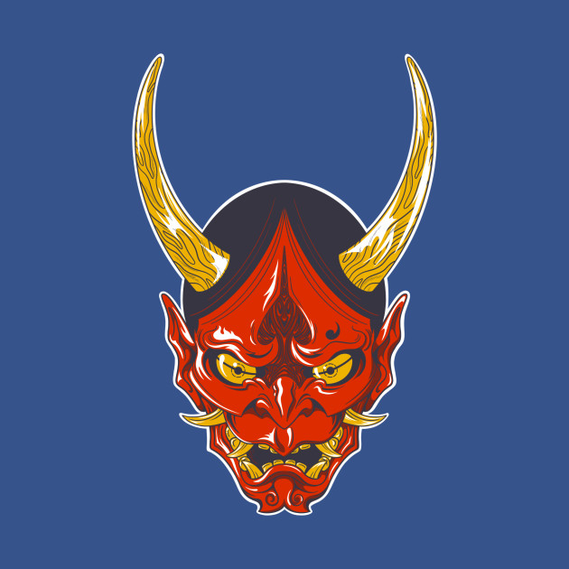 Oni Mask by DrawingsFromHell