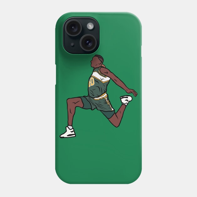 Shawn Kemp Slam Dunk Phone Case by rattraptees