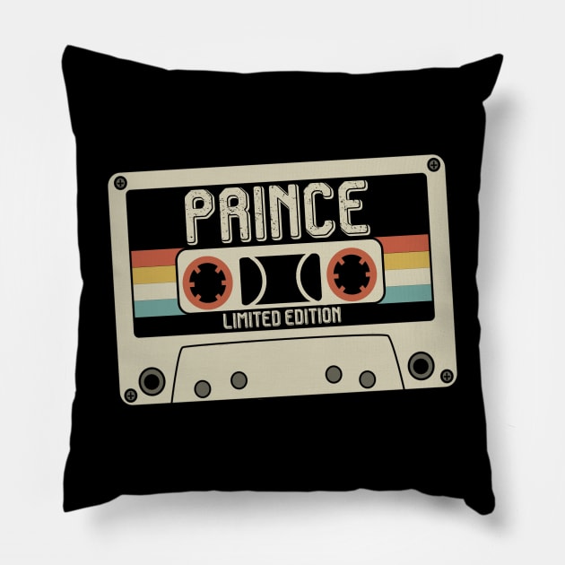 Prince - Limited Edition - Vintage Style Pillow by Debbie Art