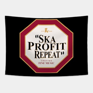 Ska Profit Repeat Beer Label Tapestry