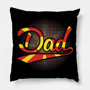 Macedonian Dad - Gift for Macedonian From Macedonia Pillow