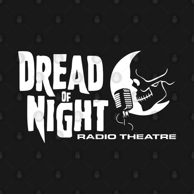 Dread of Night White Logo by Dread of Night Radio Theatre