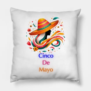 Sombrero Cinco de mayo Pillow