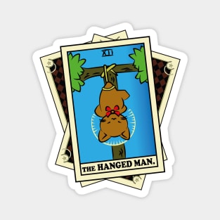 TAROT CARDS DECK | THE HANGED MAN. | FORTUNE CAT Magnet