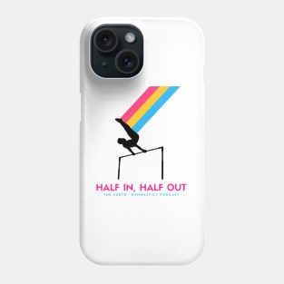 HIHO Logo (Pansexual flag - transparent) Phone Case