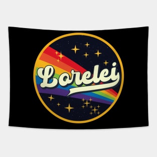 Lorelei // Rainbow In Space Vintage Style Tapestry