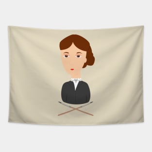 Virginia Woolf Writer Tapestry