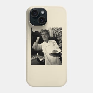 Anthony Bourdain middle finger Phone Case