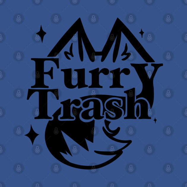 Furry Trash Black - Furry - T-Shirt