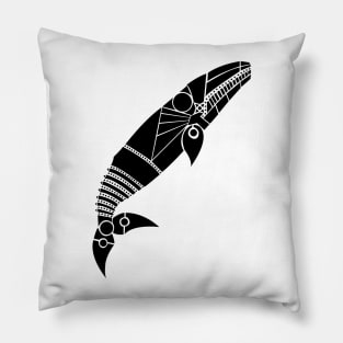 Gray Whale Pillow