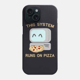 Computer Pizza Phone Case