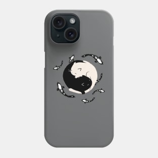 Yin Yang Kittens Phone Case