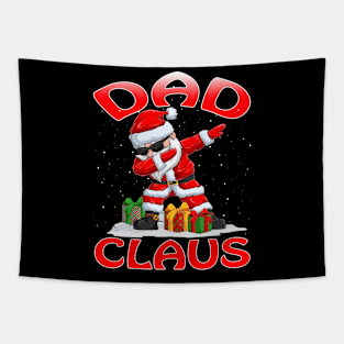 Dad Santa Claus Christmas Matching Costume Tapestry