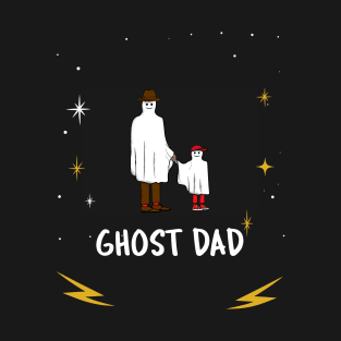 Halloween Ghost Dad T-Shirt