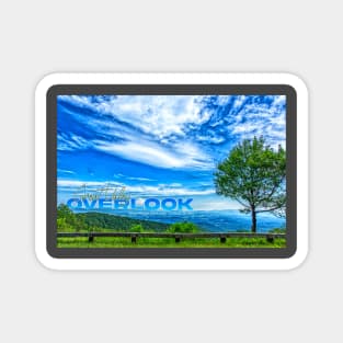 Blue Ridge Parkway Great Valley Overlook Magnet