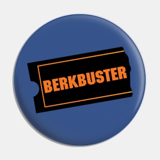 Berkbuster Logo Pin