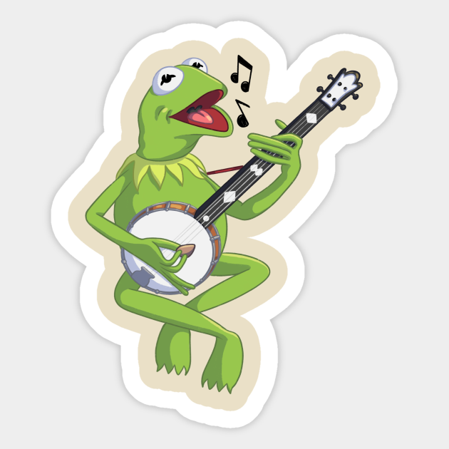 Kermit - The Muppets - Sticker