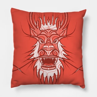 Dragon - Chinese Zodiac - Animal Drawing Pillow