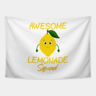 Awesome lemonade squad Tapestry