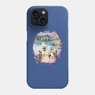 Dog - Golden Labrador Retriever Phone Case